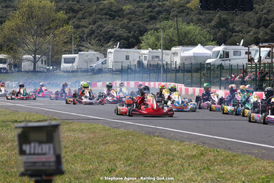 08 & 09/04/2023 : 3ème manche du Championnat du Sud à Fun Kart Brissac (photos Stéphane Agnus) 2023 — karting