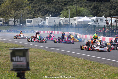 08 & 09/04/2023 : 3ème manche du Championnat du Sud à Fun Kart Brissac (photos Stéphane Agnus) 2023 — karting