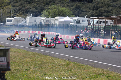 08 & 09/04/2023 : 3ème manche du Championnat du Sud à Fun Kart Brissac (photos Stéphane Agnus) 2023 — karting