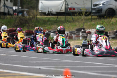 08 & 09/04/2023 : 3ème manche du Championnat du Sud à Fun Kart Brissac (photos Stéphane Agnus) 2023 — karting