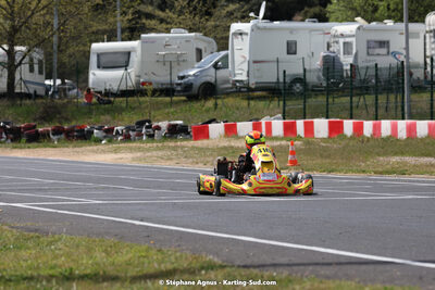 08 & 09/04/2023 : 3ème manche du Championnat du Sud à Fun Kart Brissac (photos Stéphane Agnus) 2023 — karting