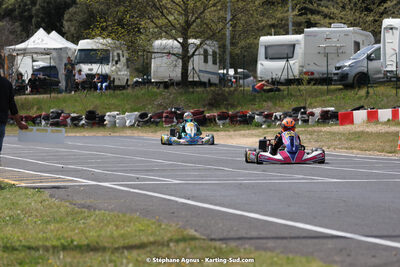08 & 09/04/2023 : 3ème manche du Championnat du Sud à Fun Kart Brissac (photos Stéphane Agnus) 2023 — karting