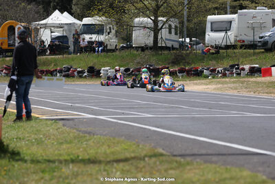 08 & 09/04/2023 : 3ème manche du Championnat du Sud à Fun Kart Brissac (photos Stéphane Agnus) 2023 — karting