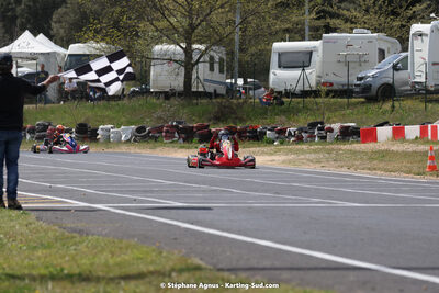 08 & 09/04/2023 : 3ème manche du Championnat du Sud à Fun Kart Brissac (photos Stéphane Agnus) 2023 — karting