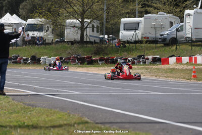 08 & 09/04/2023 : 3ème manche du Championnat du Sud à Fun Kart Brissac (photos Stéphane Agnus) 2023 — karting
