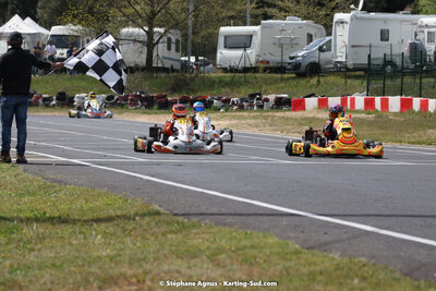 08 & 09/04/2023 : 3ème manche du Championnat du Sud à Fun Kart Brissac (photos Stéphane Agnus) 2023 — karting