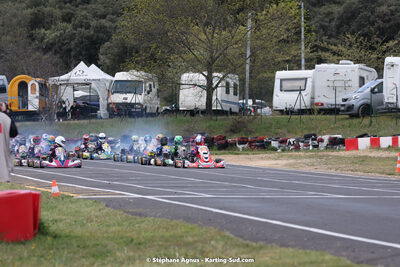 08 & 09/04/2023 : 3ème manche du Championnat du Sud à Fun Kart Brissac (photos Stéphane Agnus) 2023 — karting