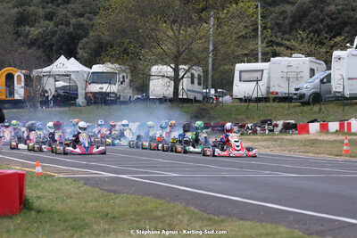 08 & 09/04/2023 : 3ème manche du Championnat du Sud à Fun Kart Brissac (photos Stéphane Agnus) 2023 — karting