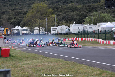 08 & 09/04/2023 : 3ème manche du Championnat du Sud à Fun Kart Brissac (photos Stéphane Agnus) 2023 — karting