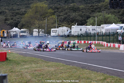 08 & 09/04/2023 : 3ème manche du Championnat du Sud à Fun Kart Brissac (photos Stéphane Agnus) 2023 — karting