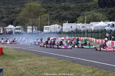 08 & 09/04/2023 : 3ème manche du Championnat du Sud à Fun Kart Brissac (photos Stéphane Agnus) 2023 — karting