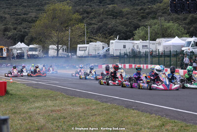 08 & 09/04/2023 : 3ème manche du Championnat du Sud à Fun Kart Brissac (photos Stéphane Agnus) 2023 — karting