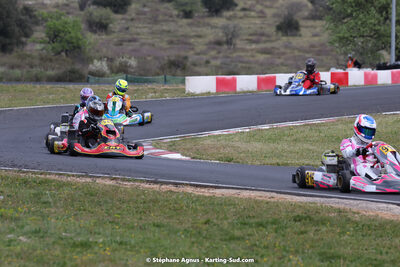 08 & 09/04/2023 : 3ème manche du Championnat du Sud à Fun Kart Brissac (photos Stéphane Agnus) 2023 — karting