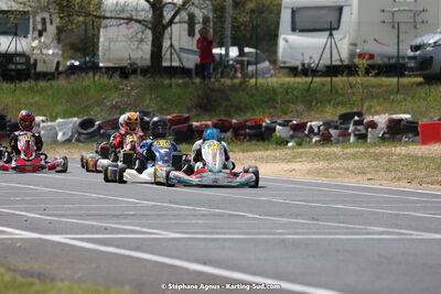 08 & 09/04/2023 : 3ème manche du Championnat du Sud à Fun Kart Brissac (photos Stéphane Agnus) 2023 — karting