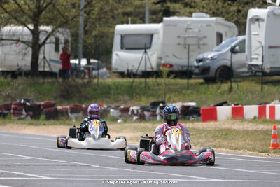 08 & 09/04/2023 : 3ème manche du Championnat du Sud à Fun Kart Brissac (photos Stéphane Agnus) 2023 — karting