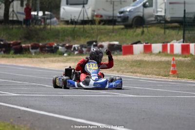 08 & 09/04/2023 : 3ème manche du Championnat du Sud à Fun Kart Brissac (photos Stéphane Agnus) 2023 — karting