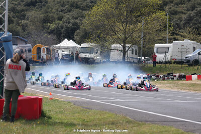 08 & 09/04/2023 : 3ème manche du Championnat du Sud à Fun Kart Brissac (photos Stéphane Agnus) 2023 — karting