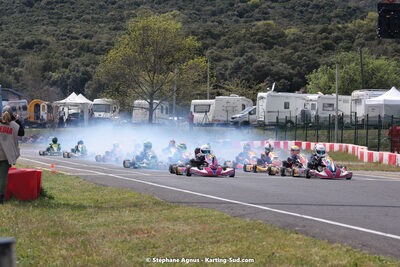 08 & 09/04/2023 : 3ème manche du Championnat du Sud à Fun Kart Brissac (photos Stéphane Agnus) 2023 — karting