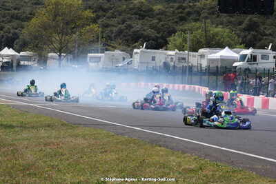 08 & 09/04/2023 : 3ème manche du Championnat du Sud à Fun Kart Brissac (photos Stéphane Agnus) 2023 — karting