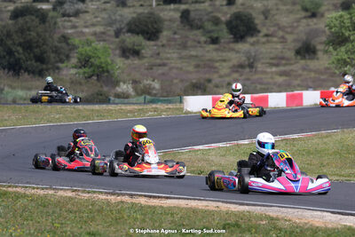 08 & 09/04/2023 : 3ème manche du Championnat du Sud à Fun Kart Brissac (photos Stéphane Agnus) 2023 — karting