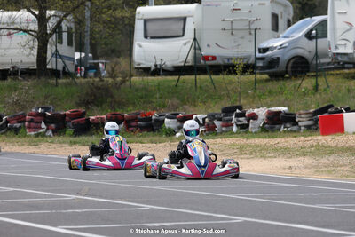 08 & 09/04/2023 : 3ème manche du Championnat du Sud à Fun Kart Brissac (photos Stéphane Agnus) 2023 — karting