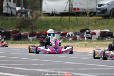 08 & 09/04/2023 : 3ème manche du Championnat du Sud à Fun Kart Brissac (photos Stéphane Agnus) 2023 — karting