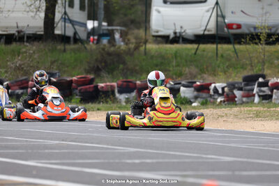 08 & 09/04/2023 : 3ème manche du Championnat du Sud à Fun Kart Brissac (photos Stéphane Agnus) 2023 — karting