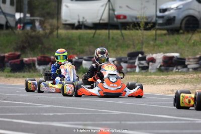 08 & 09/04/2023 : 3ème manche du Championnat du Sud à Fun Kart Brissac (photos Stéphane Agnus) 2023 — karting