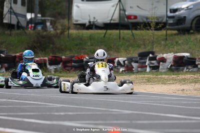08 & 09/04/2023 : 3ème manche du Championnat du Sud à Fun Kart Brissac (photos Stéphane Agnus) 2023 — karting