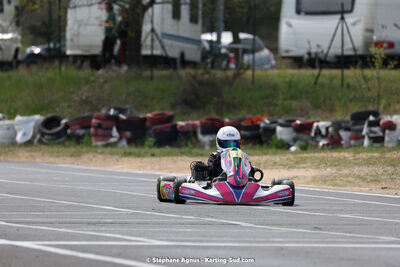 08 & 09/04/2023 : 3ème manche du Championnat du Sud à Fun Kart Brissac (photos Stéphane Agnus) 2023 — karting