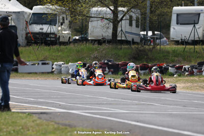 08 & 09/04/2023 : 3ème manche du Championnat du Sud à Fun Kart Brissac (photos Stéphane Agnus) 2023 — karting