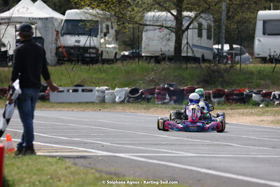 08 & 09/04/2023 : 3ème manche du Championnat du Sud à Fun Kart Brissac (photos Stéphane Agnus) 2023 — karting