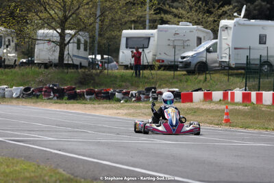 08 & 09/04/2023 : 3ème manche du Championnat du Sud à Fun Kart Brissac (photos Stéphane Agnus) 2023 — karting