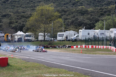 08 & 09/04/2023 : 3ème manche du Championnat du Sud à Fun Kart Brissac (photos Stéphane Agnus) 2023 — karting
