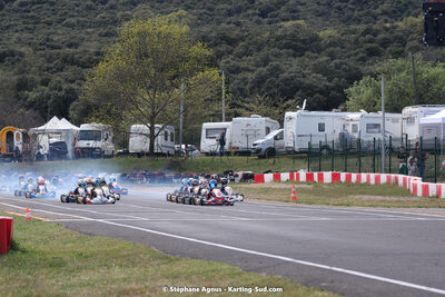 08 & 09/04/2023 : 3ème manche du Championnat du Sud à Fun Kart Brissac (photos Stéphane Agnus) 2023 — karting