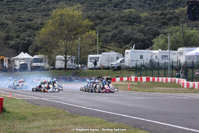 08 & 09/04/2023 : 3ème manche du Championnat du Sud à Fun Kart Brissac (photos Stéphane Agnus) 2023 — karting