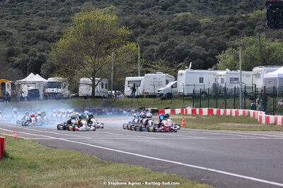 08 & 09/04/2023 : 3ème manche du Championnat du Sud à Fun Kart Brissac (photos Stéphane Agnus) 2023 — karting