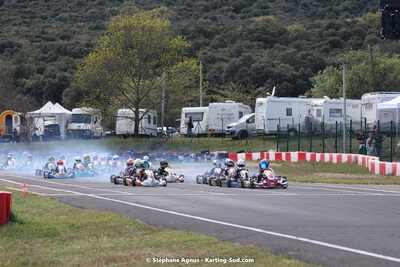 08 & 09/04/2023 : 3ème manche du Championnat du Sud à Fun Kart Brissac (photos Stéphane Agnus) 2023 — karting