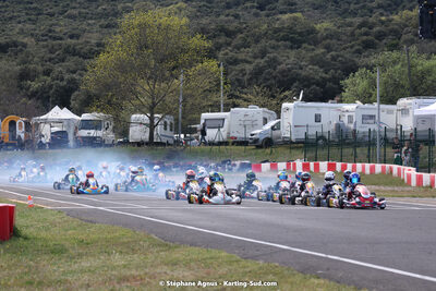 08 & 09/04/2023 : 3ème manche du Championnat du Sud à Fun Kart Brissac (photos Stéphane Agnus) 2023 — karting