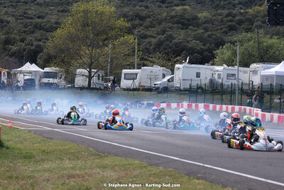 08 & 09/04/2023 : 3ème manche du Championnat du Sud à Fun Kart Brissac (photos Stéphane Agnus) 2023 — karting