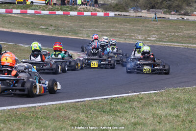 08 & 09/04/2023 : 3ème manche du Championnat du Sud à Fun Kart Brissac (photos Stéphane Agnus) 2023 — karting