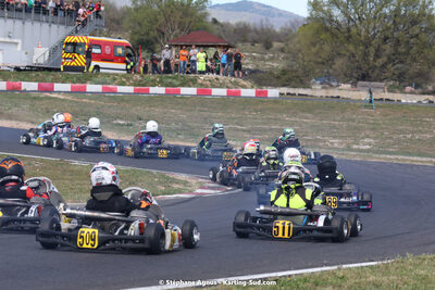 08 & 09/04/2023 : 3ème manche du Championnat du Sud à Fun Kart Brissac (photos Stéphane Agnus) 2023 — karting