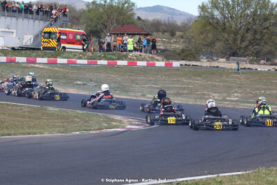 08 & 09/04/2023 : 3ème manche du Championnat du Sud à Fun Kart Brissac (photos Stéphane Agnus) 2023 — karting
