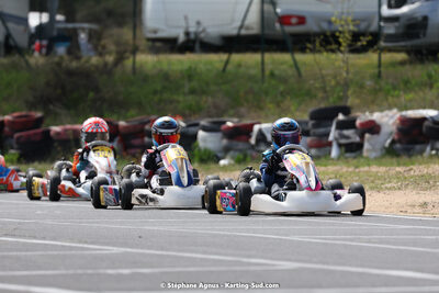 08 & 09/04/2023 : 3ème manche du Championnat du Sud à Fun Kart Brissac (photos Stéphane Agnus) 2023 — karting