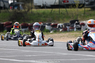 08 & 09/04/2023 : 3ème manche du Championnat du Sud à Fun Kart Brissac (photos Stéphane Agnus) 2023 — karting