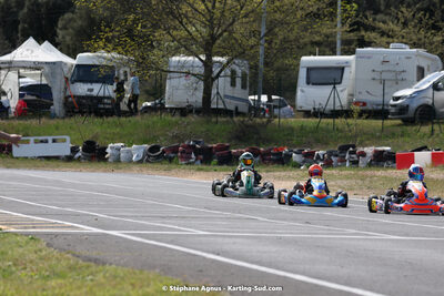 08 & 09/04/2023 : 3ème manche du Championnat du Sud à Fun Kart Brissac (photos Stéphane Agnus) 2023 — karting