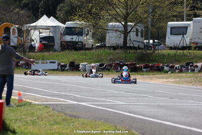 08 & 09/04/2023 : 3ème manche du Championnat du Sud à Fun Kart Brissac (photos Stéphane Agnus) 2023 — karting