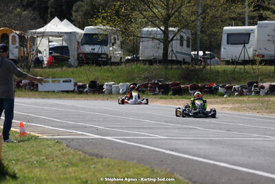 08 & 09/04/2023 : 3ème manche du Championnat du Sud à Fun Kart Brissac (photos Stéphane Agnus) 2023 — karting