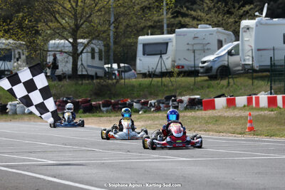 08 & 09/04/2023 : 3ème manche du Championnat du Sud à Fun Kart Brissac (photos Stéphane Agnus) 2023 — karting