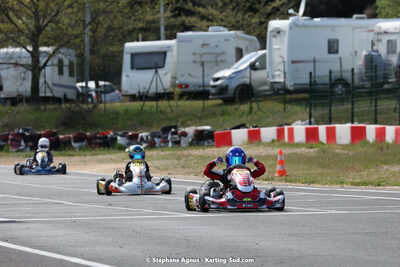 08 & 09/04/2023 : 3ème manche du Championnat du Sud à Fun Kart Brissac (photos Stéphane Agnus) 2023 — karting